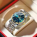 Đồng Hồ Luxury Man Watch Quartz Waterproof POEDAGAR 4